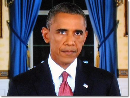 picture of barack obama on september 10, 2014