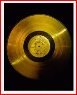 gold disc on voyager 1